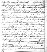 Will of Joshua Ivinson